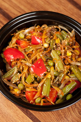 warm vegetable salad
