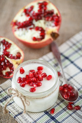 pomegranate yogurt