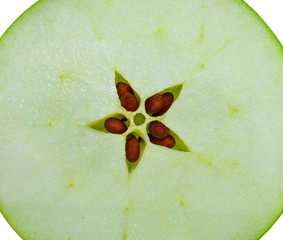 close up apple