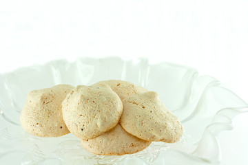 Homemade Walnut Meringue Cookies