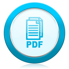pdf icon pdf file sign