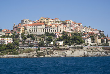 Fototapeta na wymiar Imperia. Italian Riviera