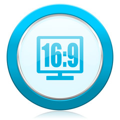 16 9 display icon
