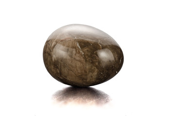 Polished agate egg
