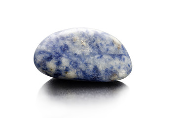 Tumbled sodalite stone
