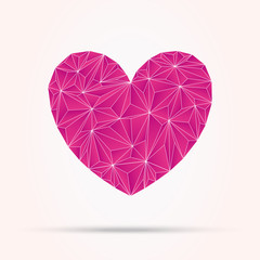 Abstract vlentine card vector design