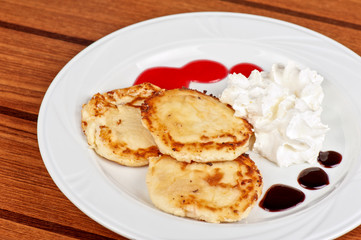Cheese pancakes