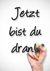 Anzeige - Jetzt bis du dran!