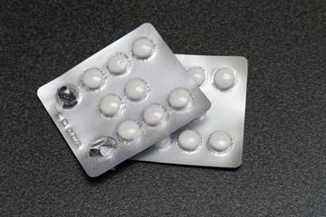 Packs of pills