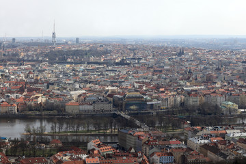 Prague skyline