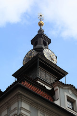 Fototapeta na wymiar View of Jewish Town Hall clocks