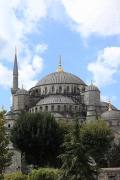 Landscape of Blue Mosque