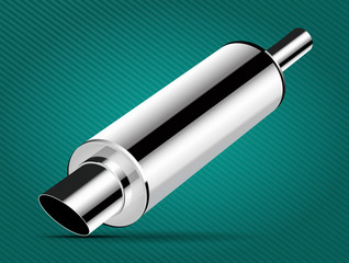 Car part - car muffler