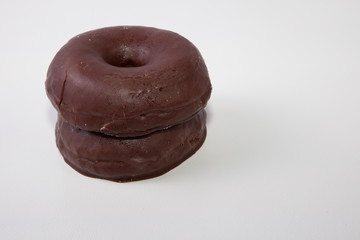 Chocolate homemade donuts