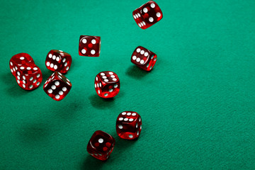 red dice