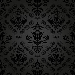 Wallpaper in the style of Baroquen. Abstract Vector Background