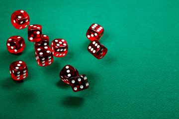 red dice