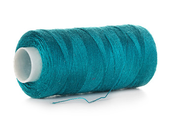 Skein of thread isolated on white