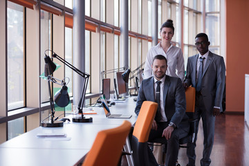 business people group