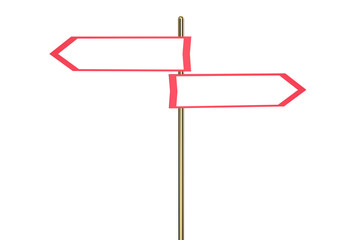Obraz premium street sign with an arrow 2