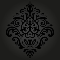 Floral Seamless  Pattern. Orient Abstract Background