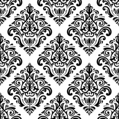 Obraz premium Floral Seamless Pattern. Orient Abstract Background