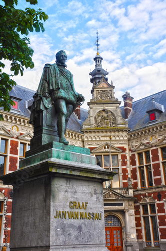 "Utrecht, Holanda, Juan VI de Nassau delante de la Universidad" Fotos