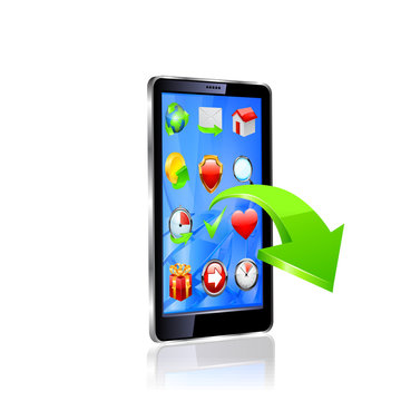 Smart phone. Original design