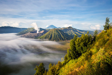 Mount Bromo at Sunrise, Java, Indonesia © R.M. Nunes