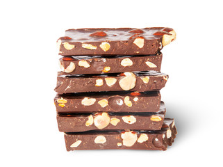 Stack Of Chocolate Pieces