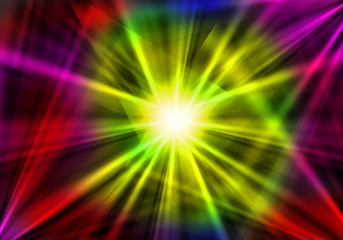 light lines colorful