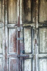 Detail einer alten Tür