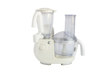 food processor isolated on a white background
