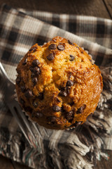 Homemade Chocolate Chip Muffins