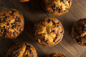Homemade Chocolate Chip Muffins