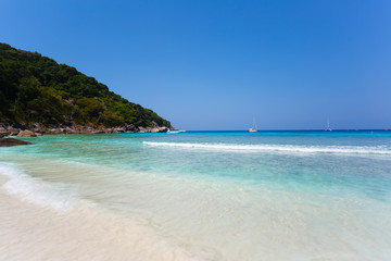 Fototapeta na wymiar Similan islands beach sea