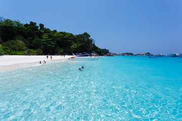 Similan islands beach sea