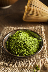 Raw Organic Green Matcha Tea