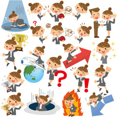 ビジネスウーマン　セット