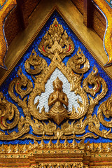 Detail des Tempels Wat Phra Kaeo in Bangkok
