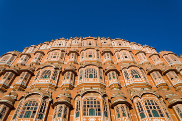 Hawa Mahal palace (Palace of the Winds) in Jaipur