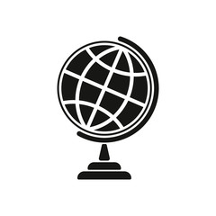 The globe icon. Globe symbol.