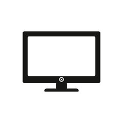 The screen icon. Monitor symbol