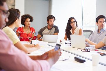 Designers Meeting To Discuss New Ideas