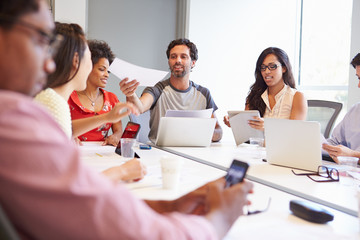 Designers Meeting To Discuss New Ideas