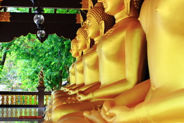 budda statue in thai temple "doipajhana"