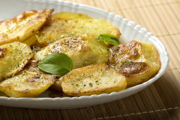 Baked potatoes