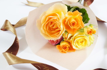 バラの花束
