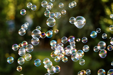 Soap bubbles
