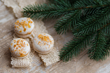 Christmas time, macaroons